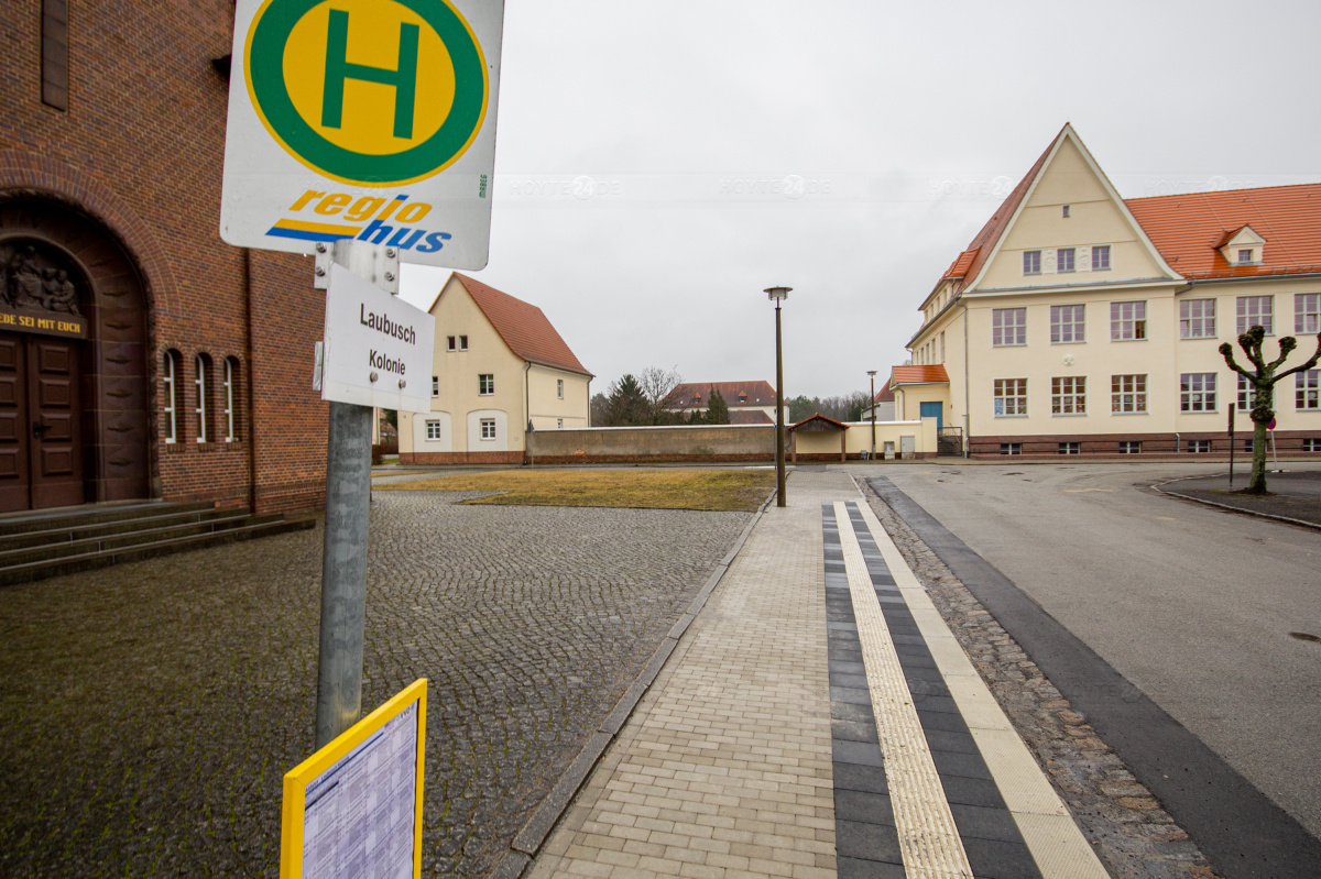 Haltestellenschild ist nur ein Provisorium