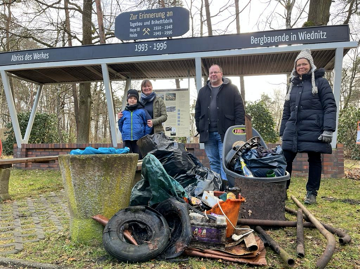 Müll-Sammelaktion sorgte für Überraschung