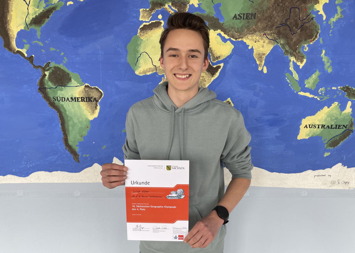 Bestens über geografische Fragen informiert