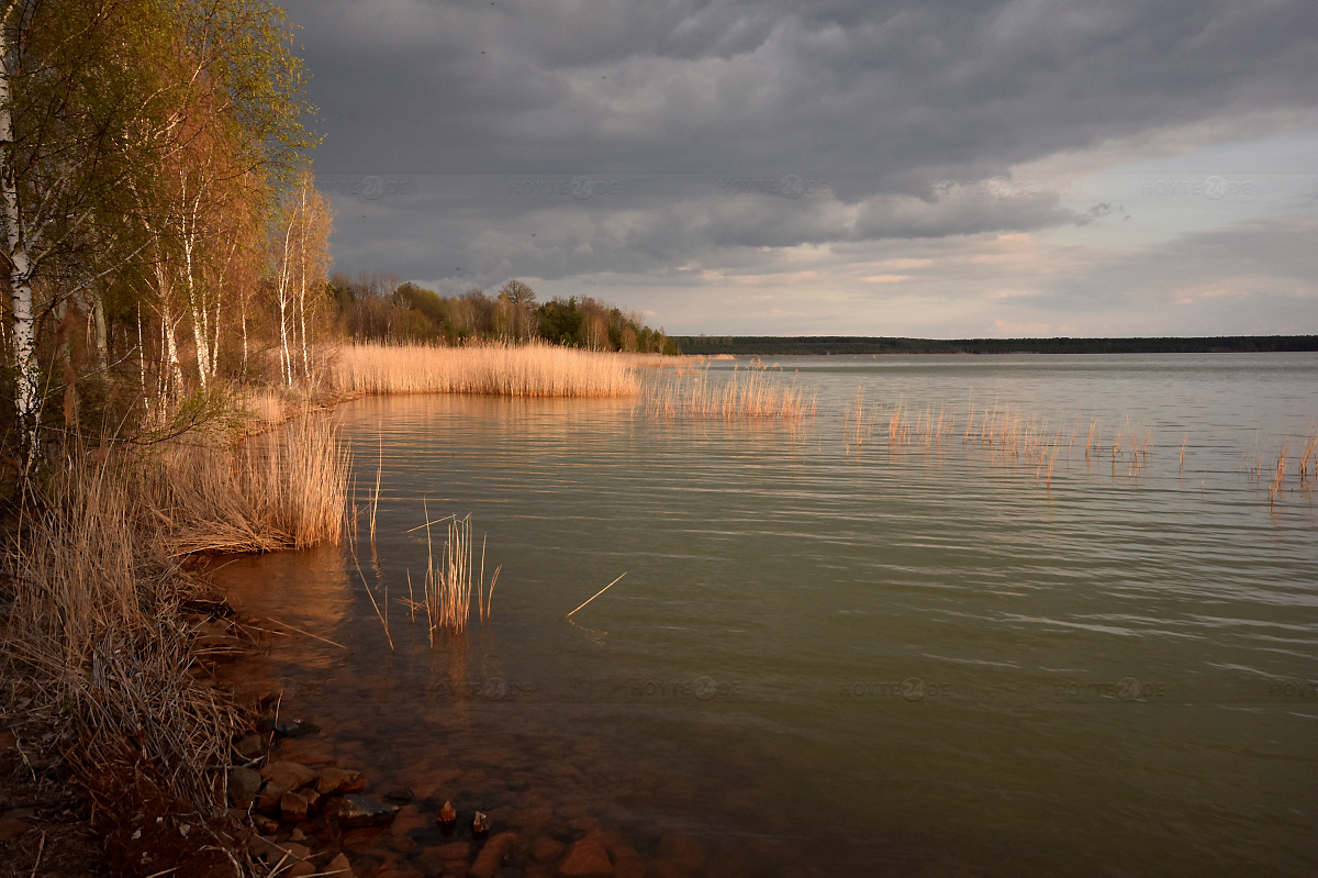 Abendstimmung am Bernsteinsee