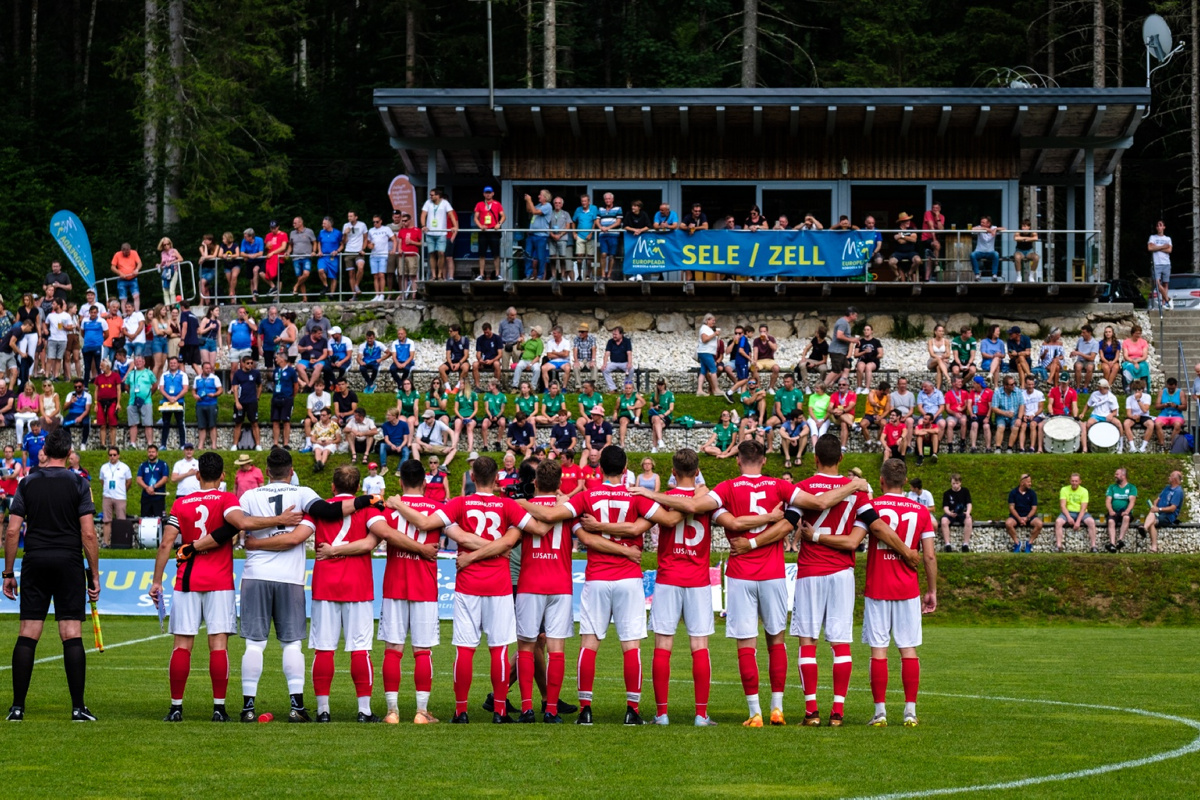 Sorbische Nationalelf wird EM-Dritte