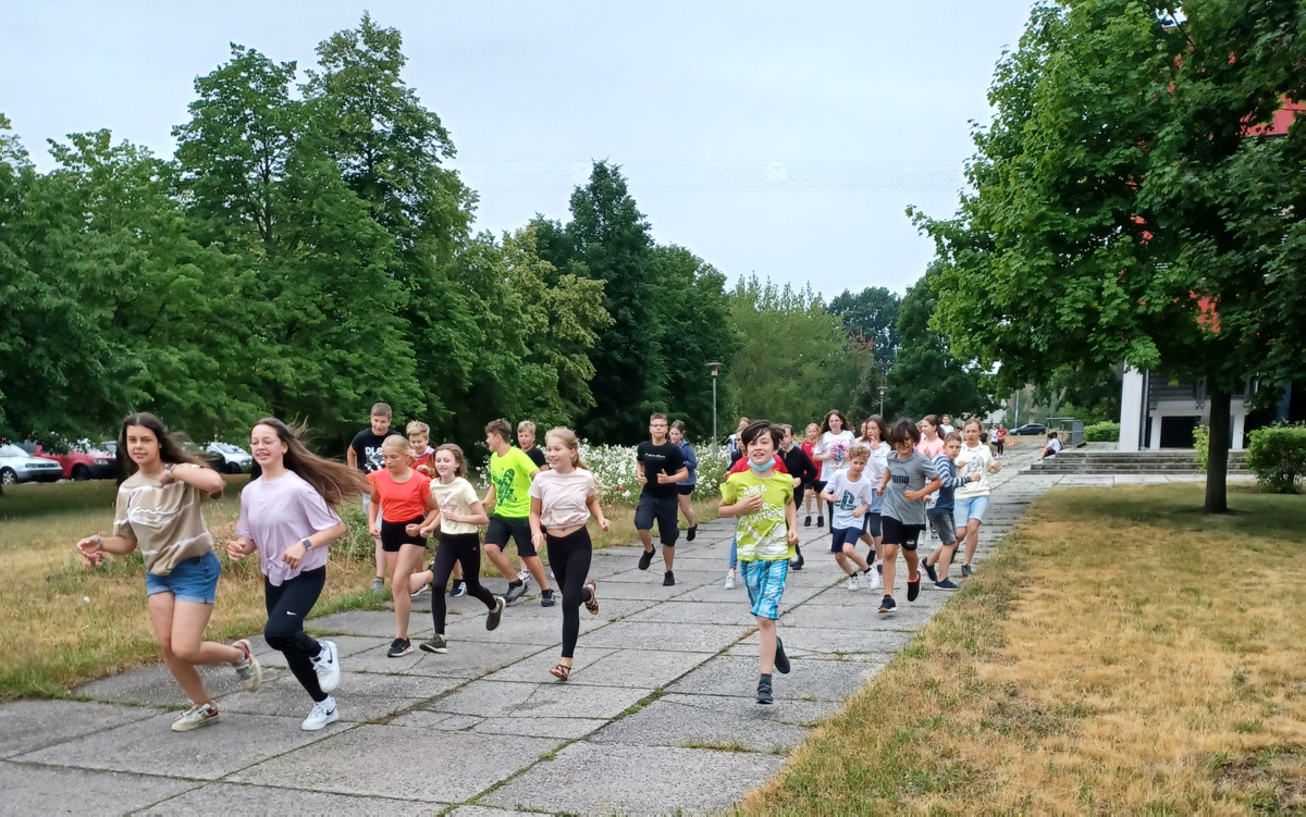 Spendenlauf für Kinder- und Jugendhospiz