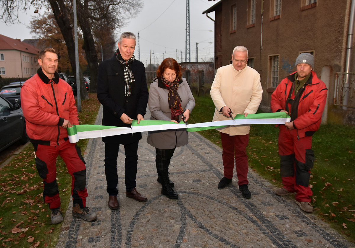 Historischer Weg wieder wie einstmals neu