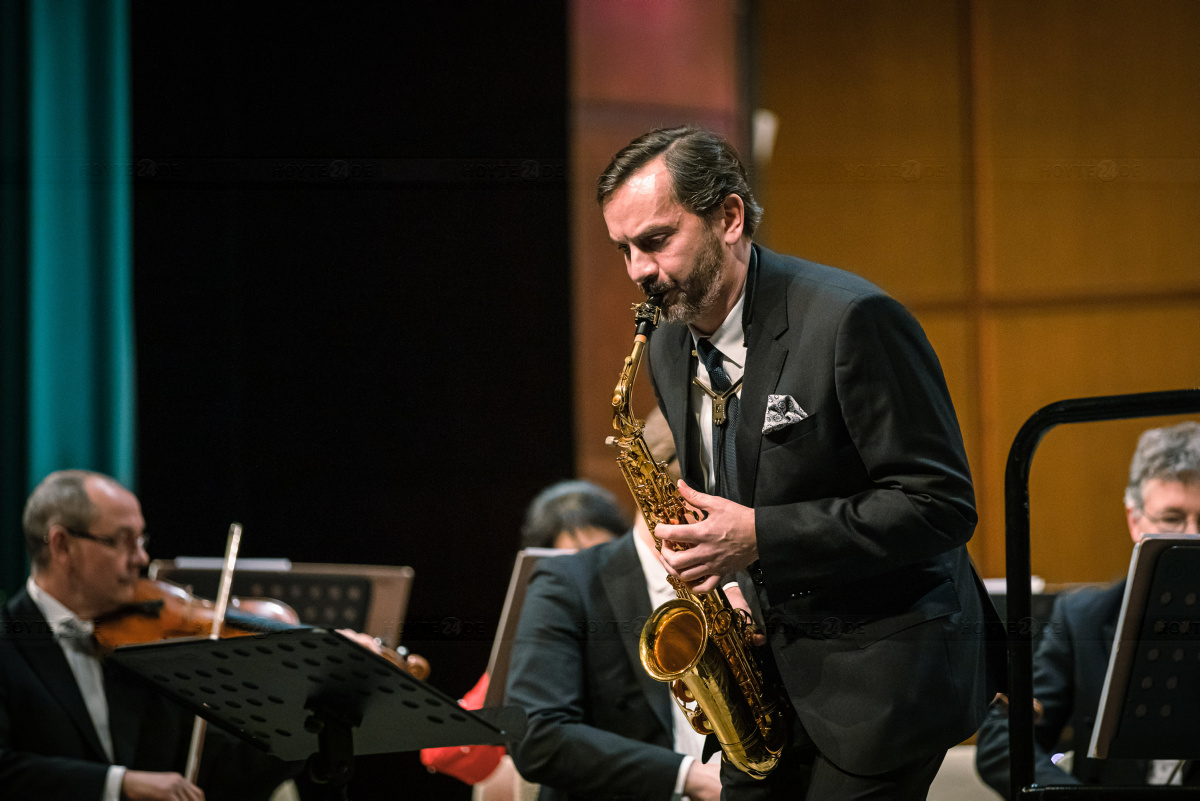 Neujahrskonzert mit Saxophon-Solo