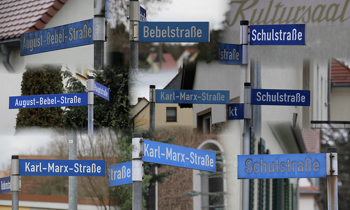 16 doppelte, drei dreifache Straßennamen