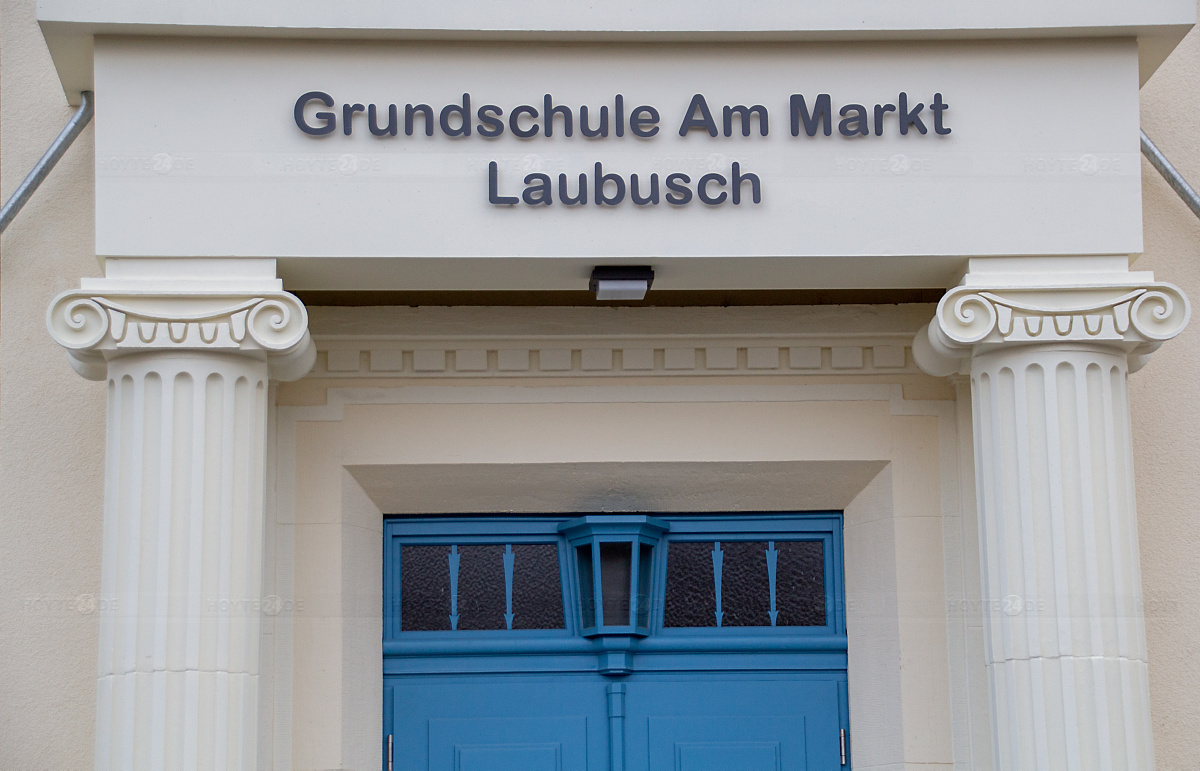 Wasserschaden in der Laubuscher Schule