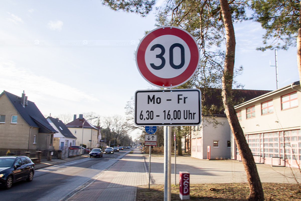 Mehr als 20 km/h zu schnell vor Schule in Lauta