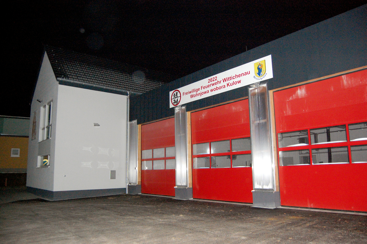 Neues Feuerwehrdepot ist in Betrieb