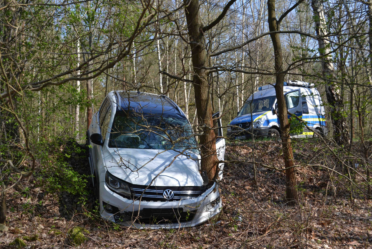 Unfall bei Knappenrode mit tödlichem Ausgang