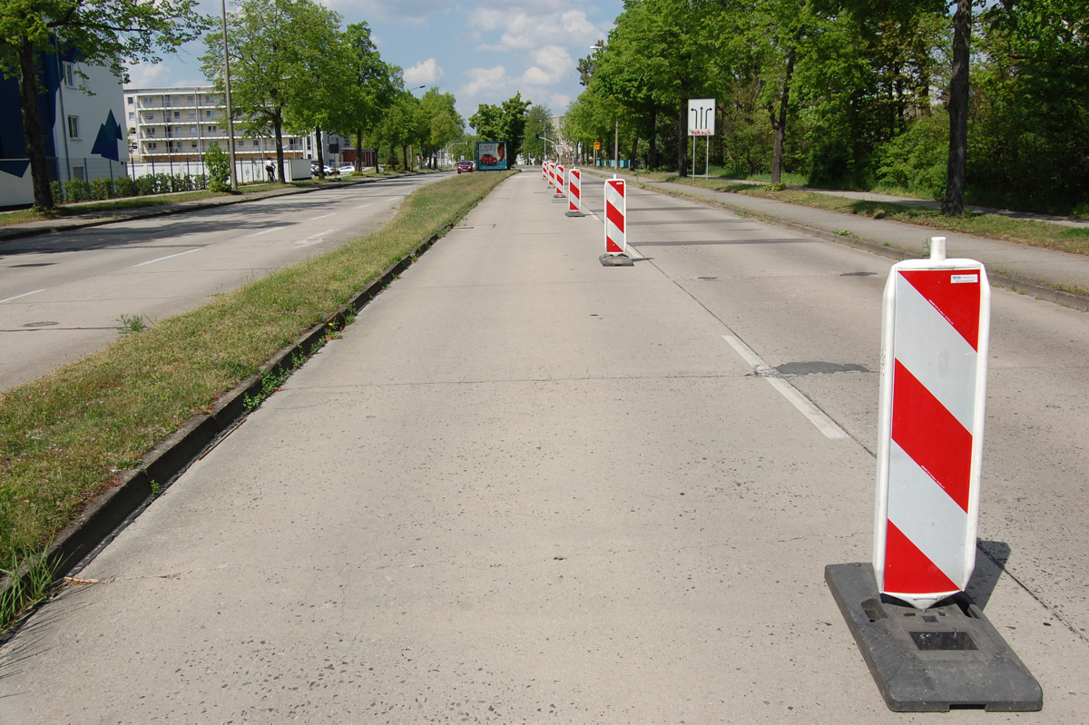 Gesperrt: Hier ist im Moment kein Durchkommen