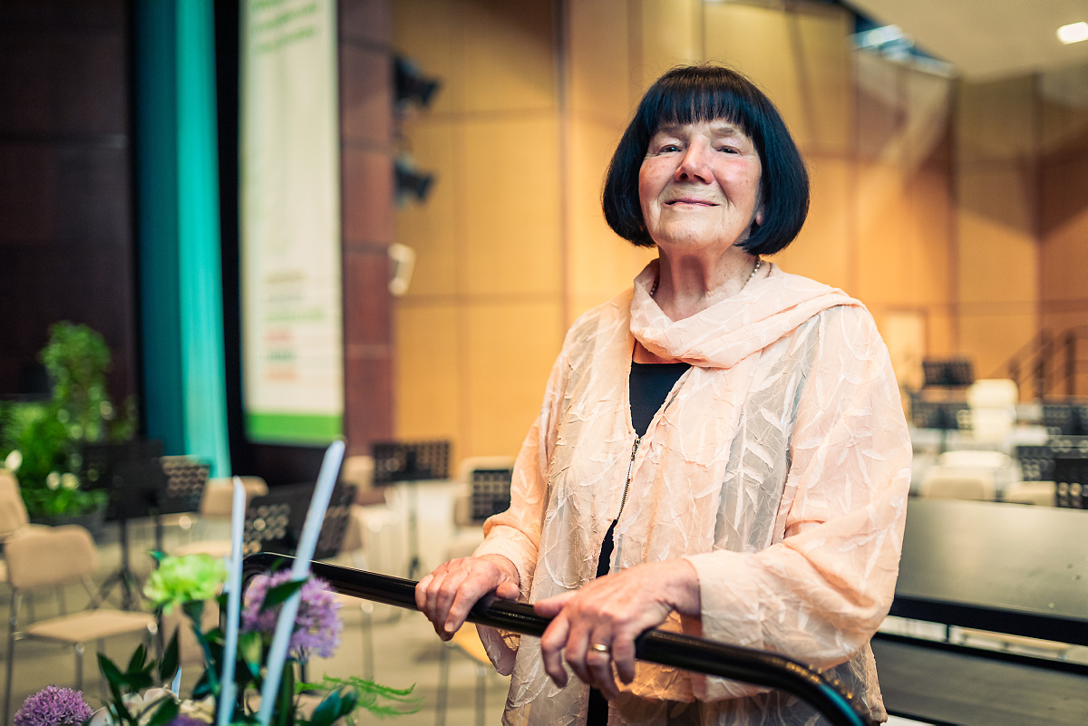 Dora Gebauer vollendet neuntes Lebensjahrzehnt