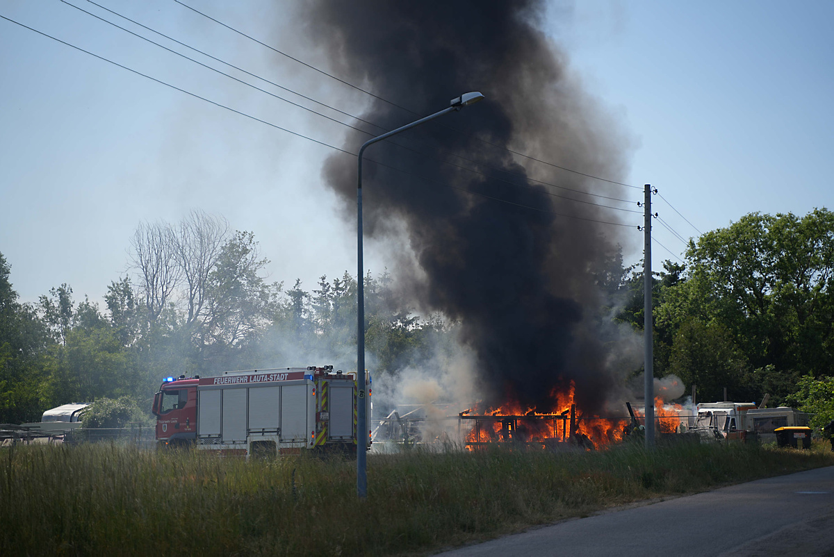 Polizei ermittelt nach Brandstiftung