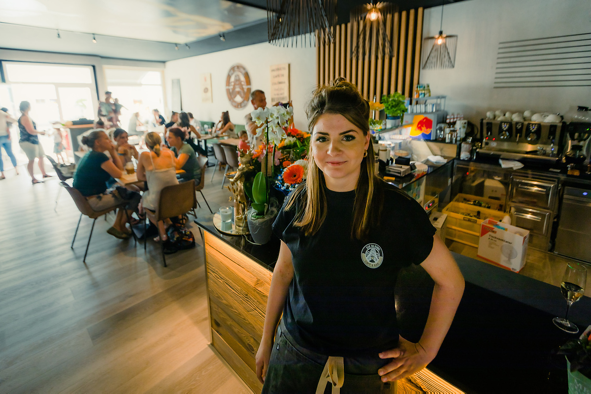 Café-Neueröffnung nahe dem Marktplatz