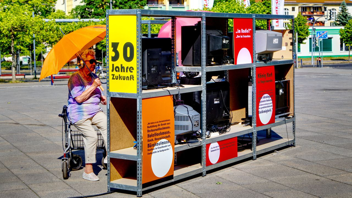 Video-Installation nun im Bürgerzentrum