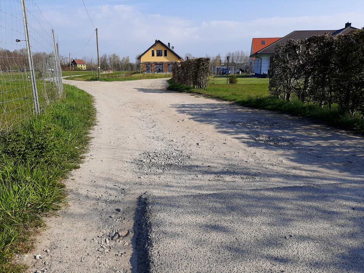 Straßenausbau in Klein Neida vor dem Start