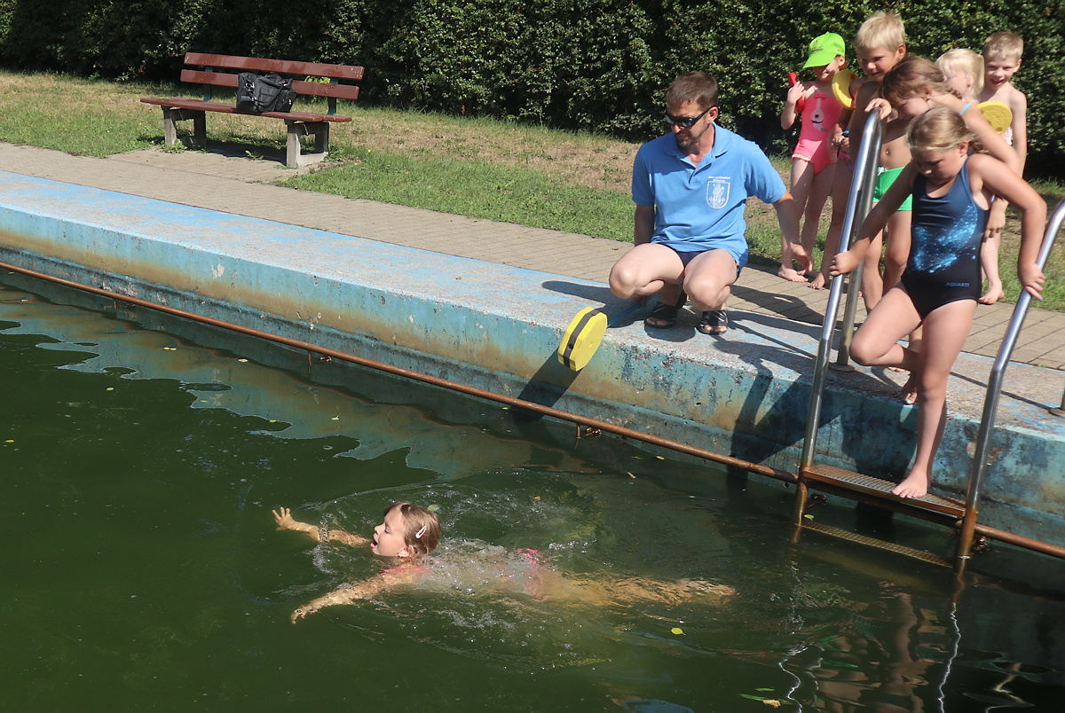 Schwimmkurse wie immer gut nachgefragt