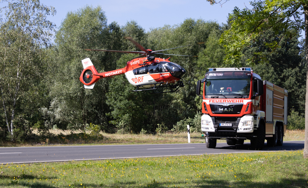 91-jähriger Radler bei Unfall schwer verletzt