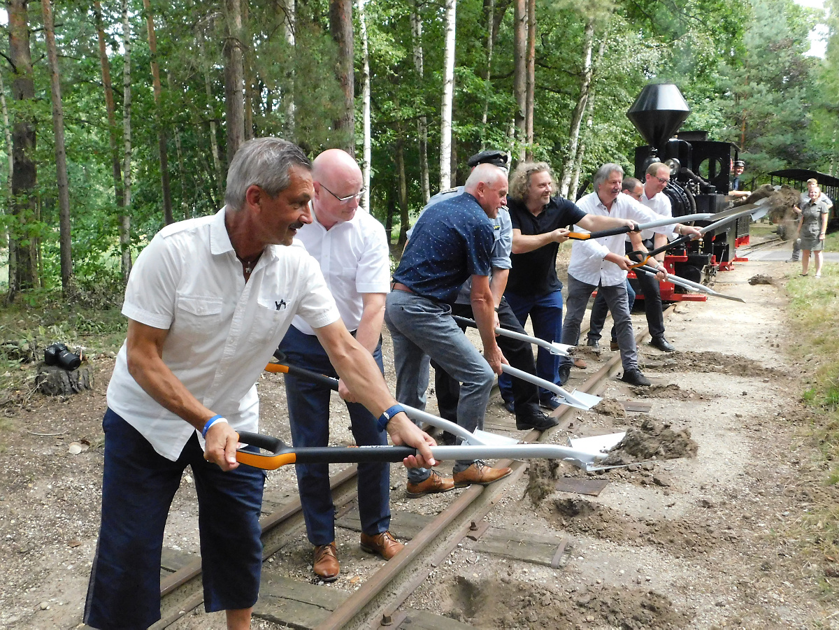 Sanierungsstart bei der Muskauer Waldeisenbahn