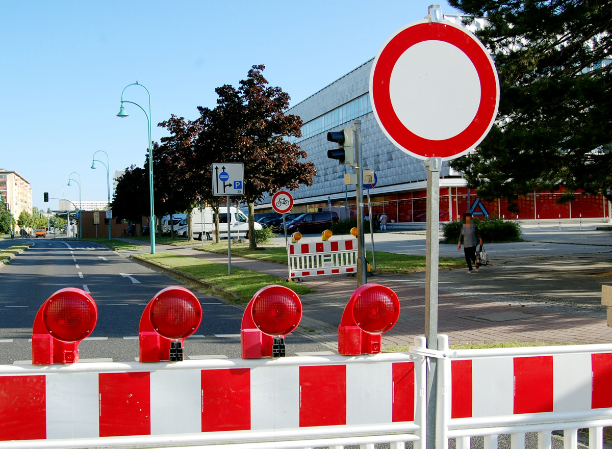 Gesperrt: Wo momentan kein Durchkommen ist