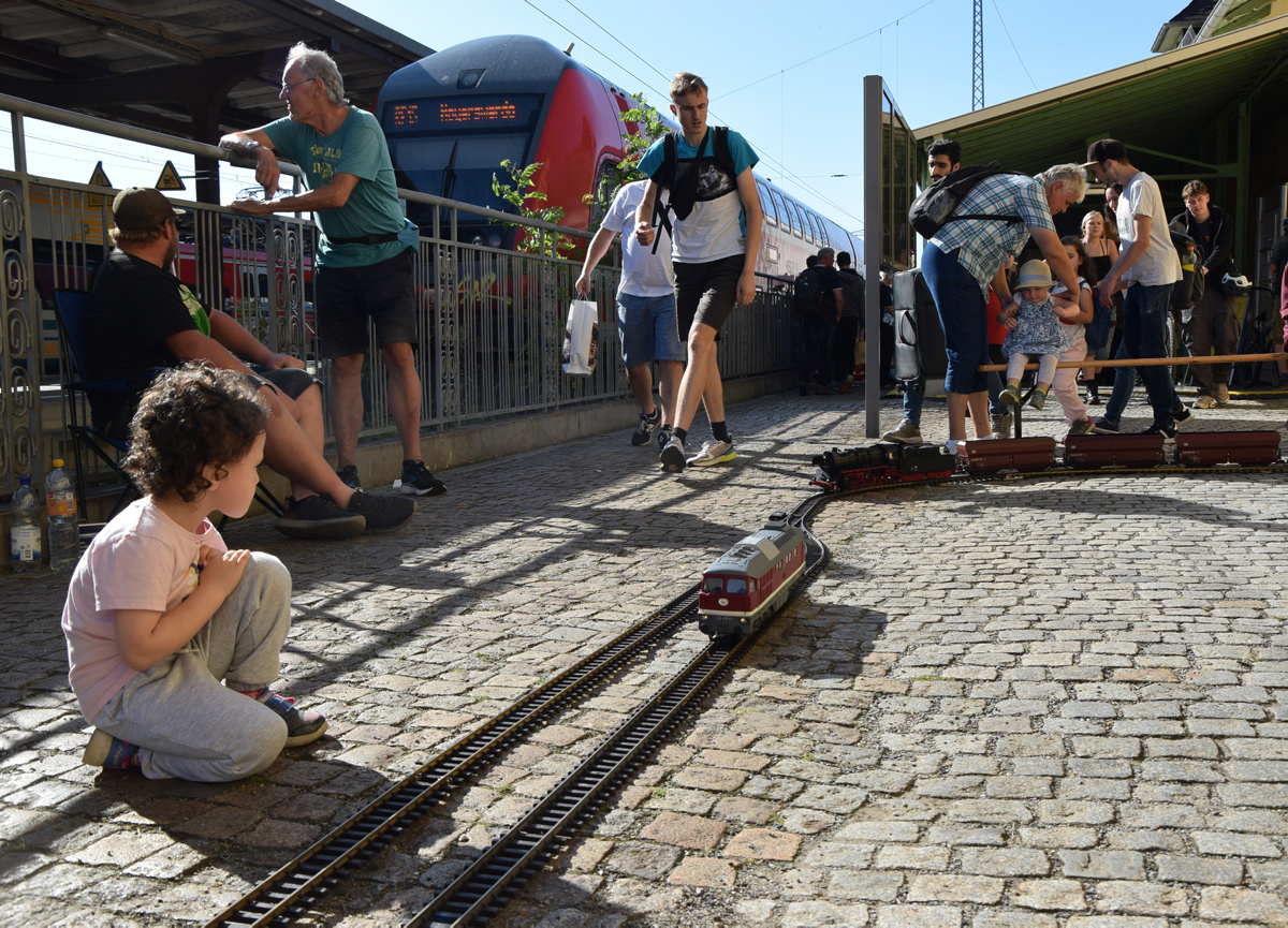 Erstes Hoyerswerdaer Bahnhofsfest seit 18 Jahren