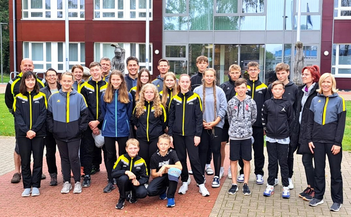 Leichtathleten trainierten an der Ostsee