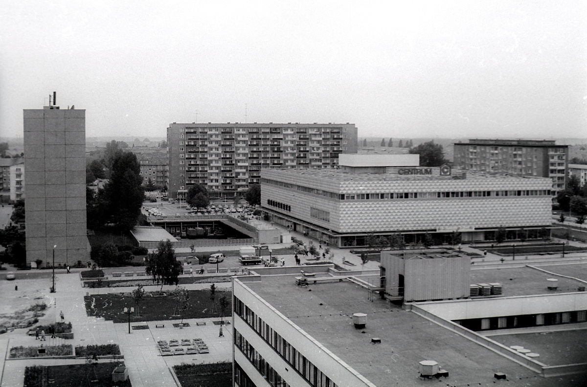 Vor 35 Jahren in Hoyerswerdas Stadtzentrum