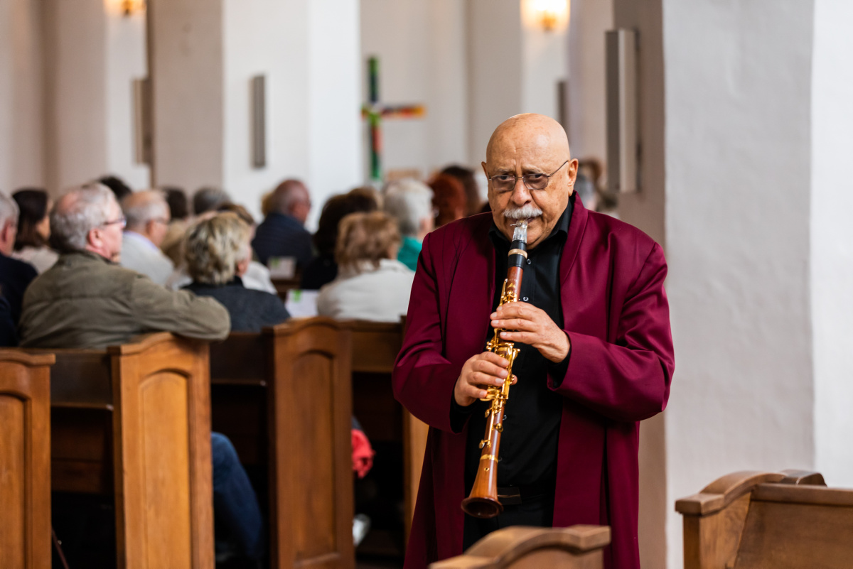 Giora Feidman gastiert in der Johanneskirche