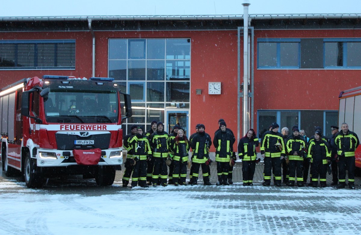 Altstadt-Feuerwehr mit neuem Löschfahrzeug