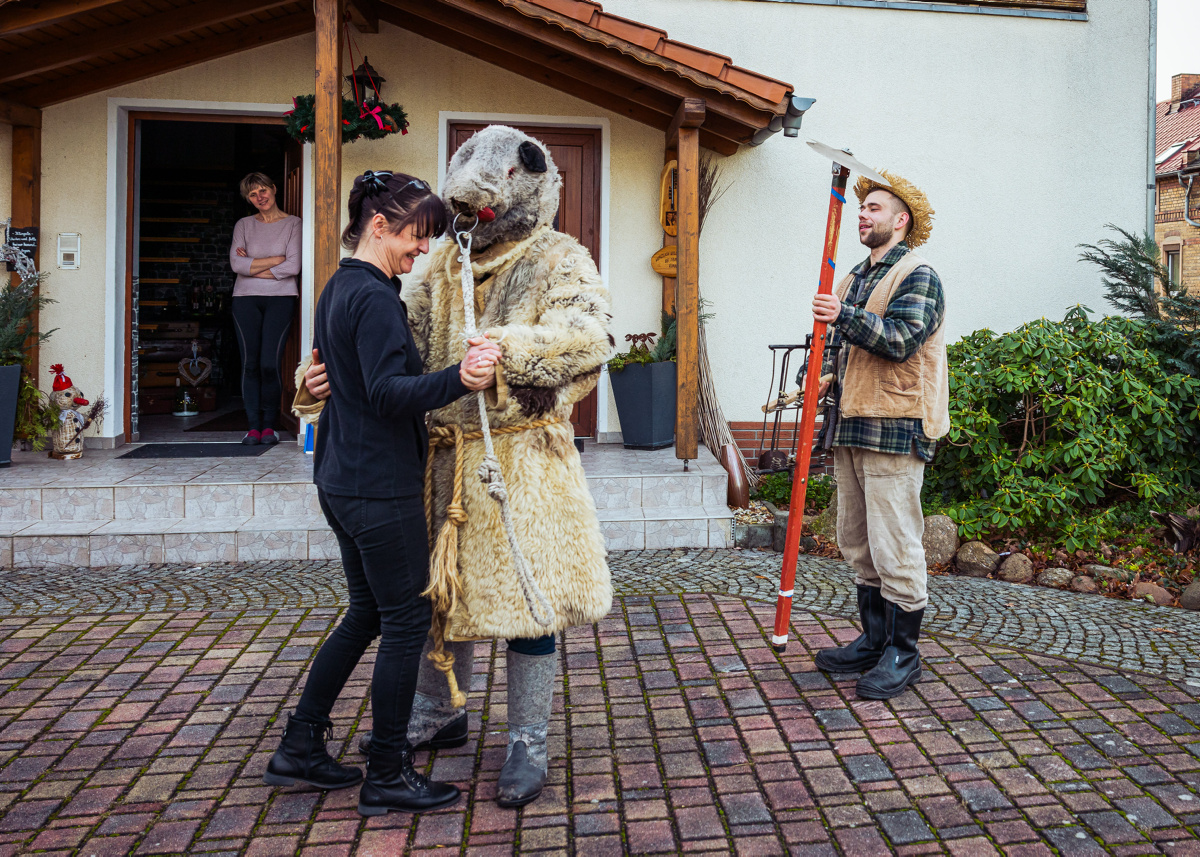 Mit den Bären in Wiednitz unterwegs