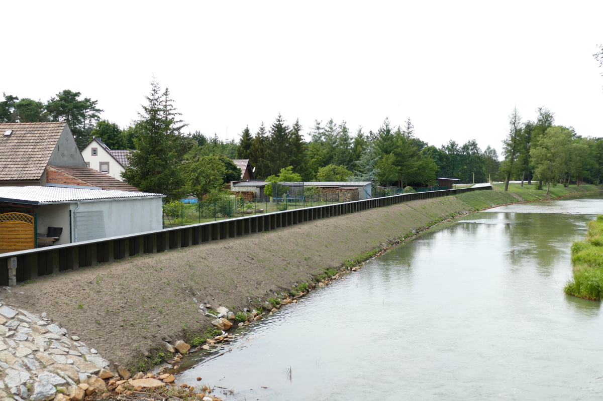 Weiterer Deichbau an der Spree in Vorbereitung