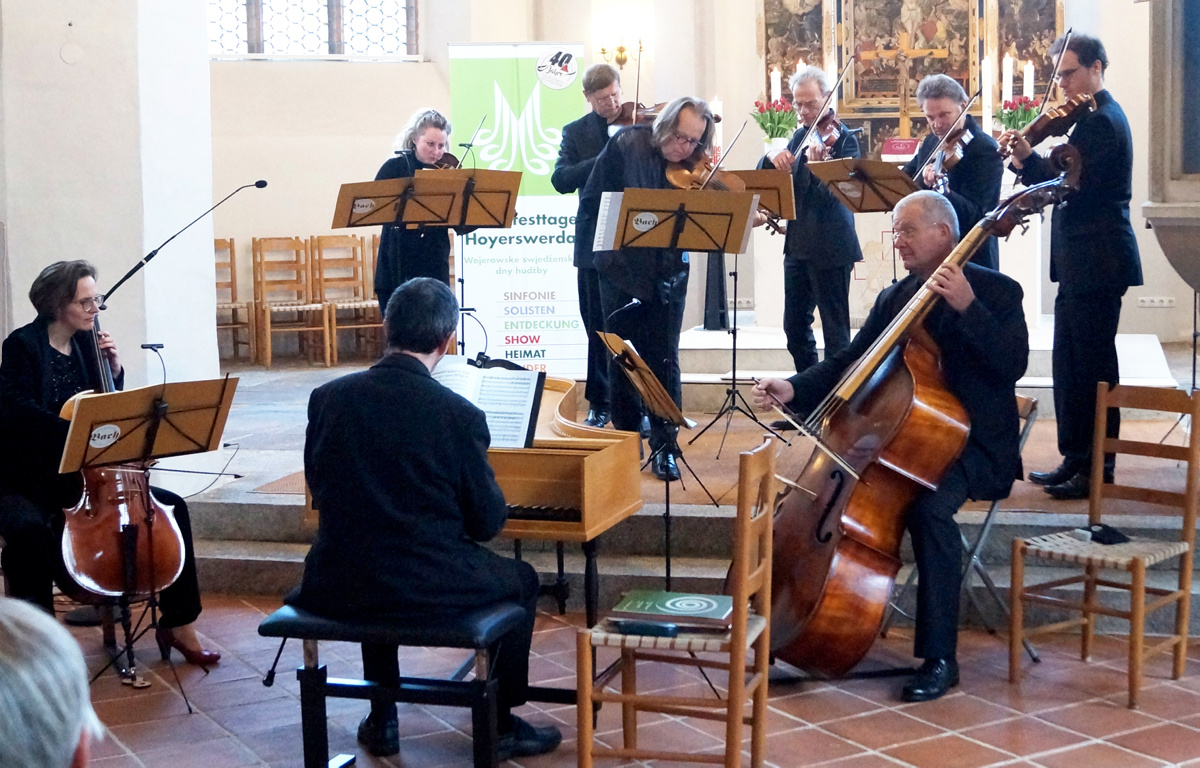 Ex-Hoyerswerdaer gastierte mit Bach Collegium