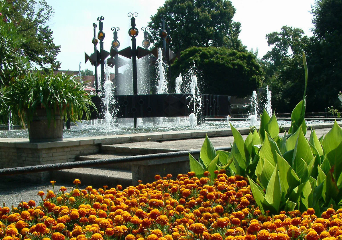 Brunnen-Landschaft ziemlich dezimiert