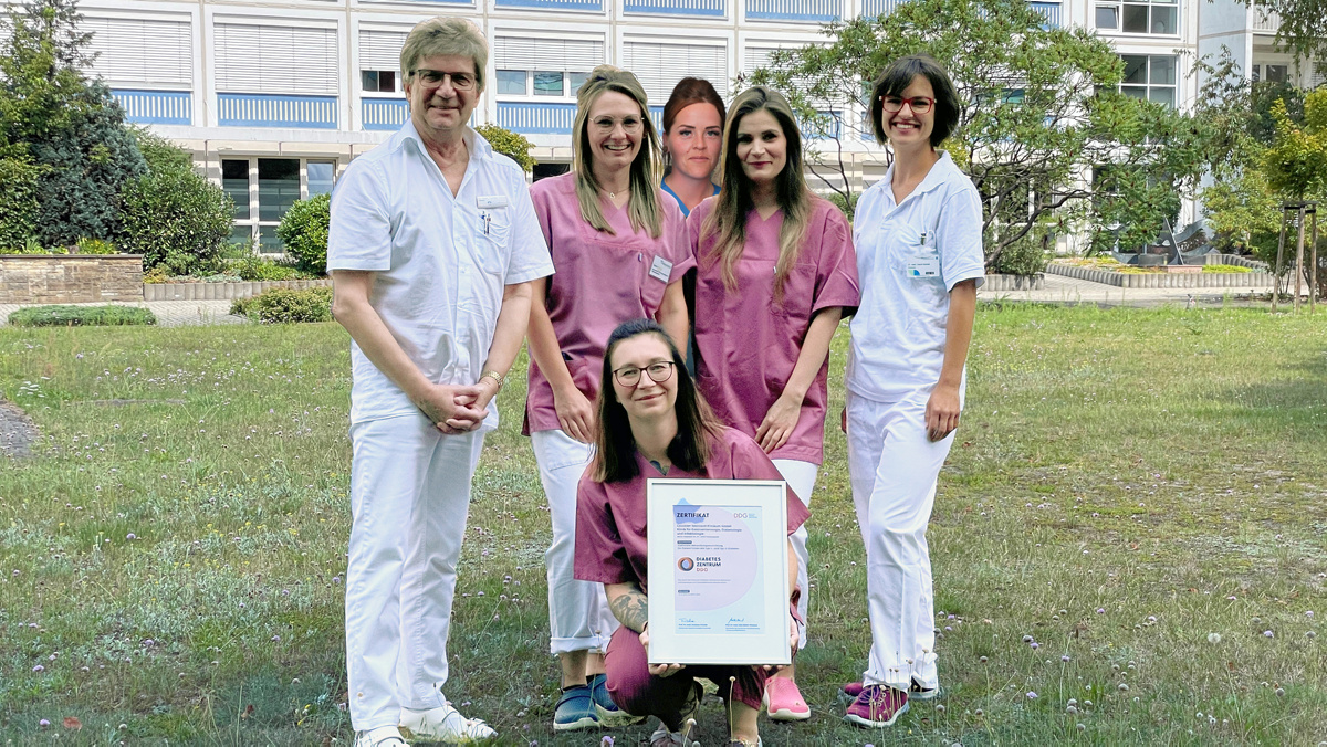 Weiterhin zertifiziertes Diabeteszentrum