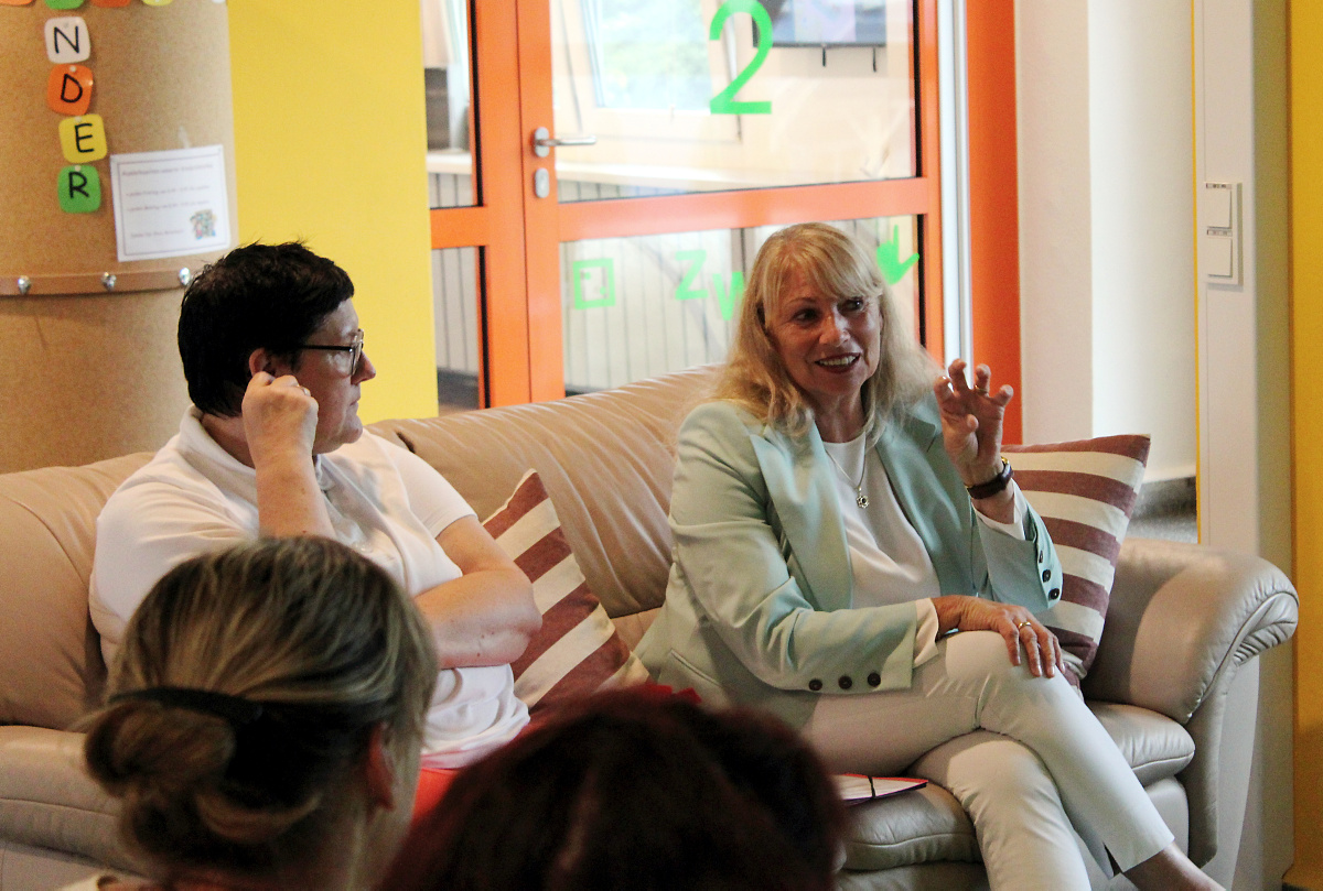 Vor der Wahl geht&#39;s in den Kindergarten