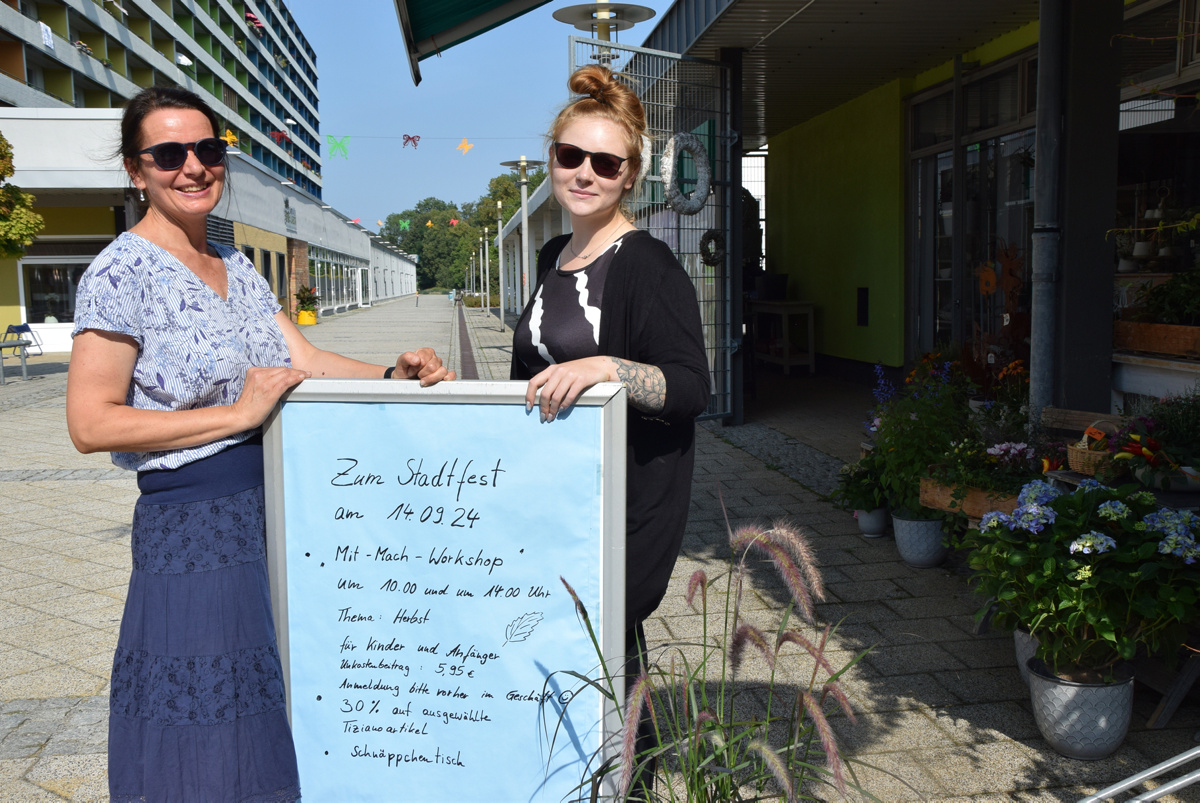 Mitmach-Promenade zum Stadtfest