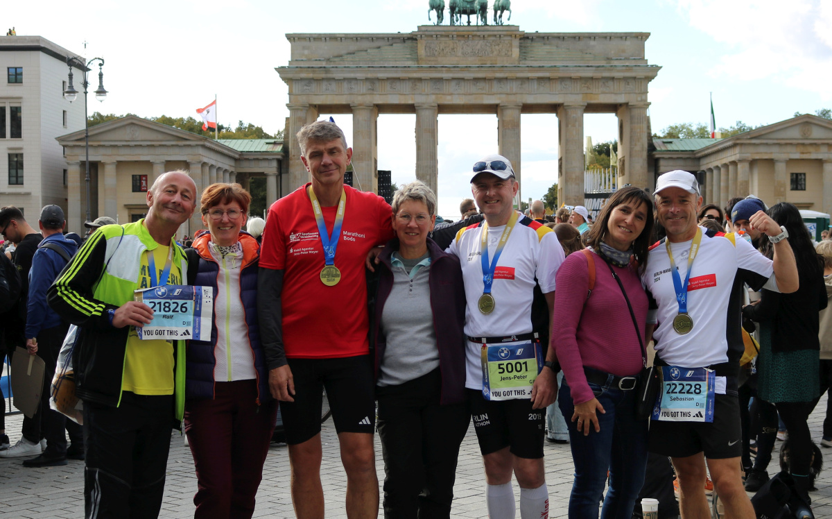 Zum 20. Jubiläum beim 50. Berlin-Marathon