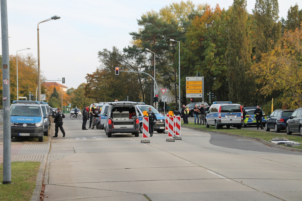 Großeinsatz lässt Gerüchteküche brodeln