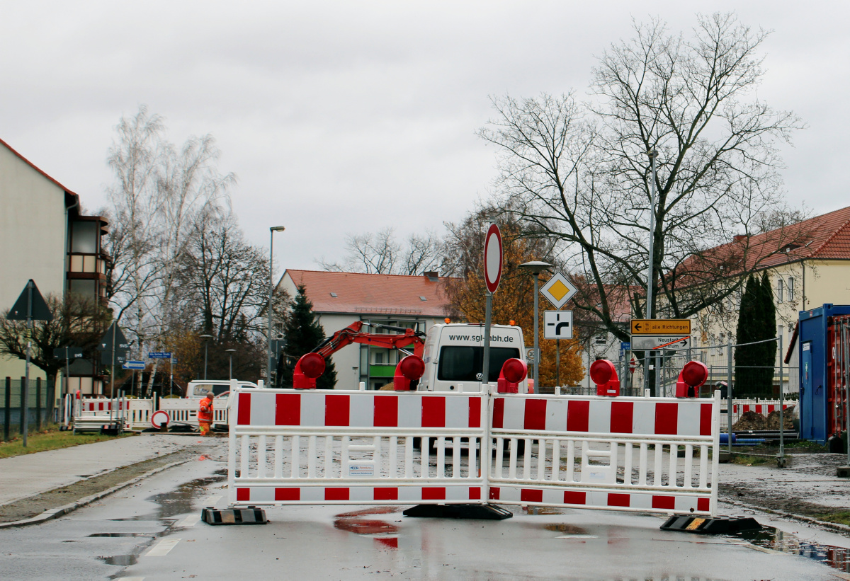 Gesperrt: Wo dieser Tage kein Durchkommen ist