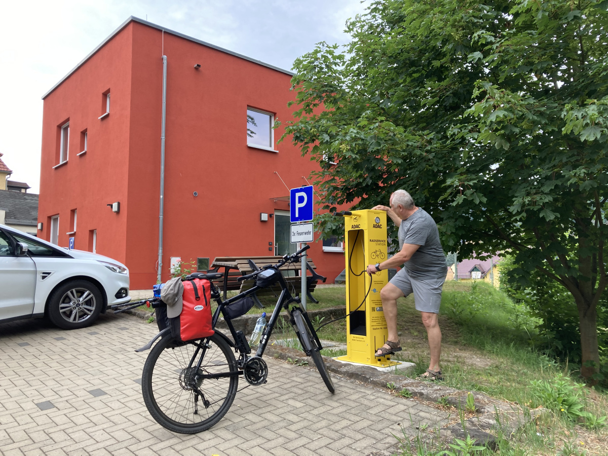 Radservice-Stationen fürs Seenland geplant