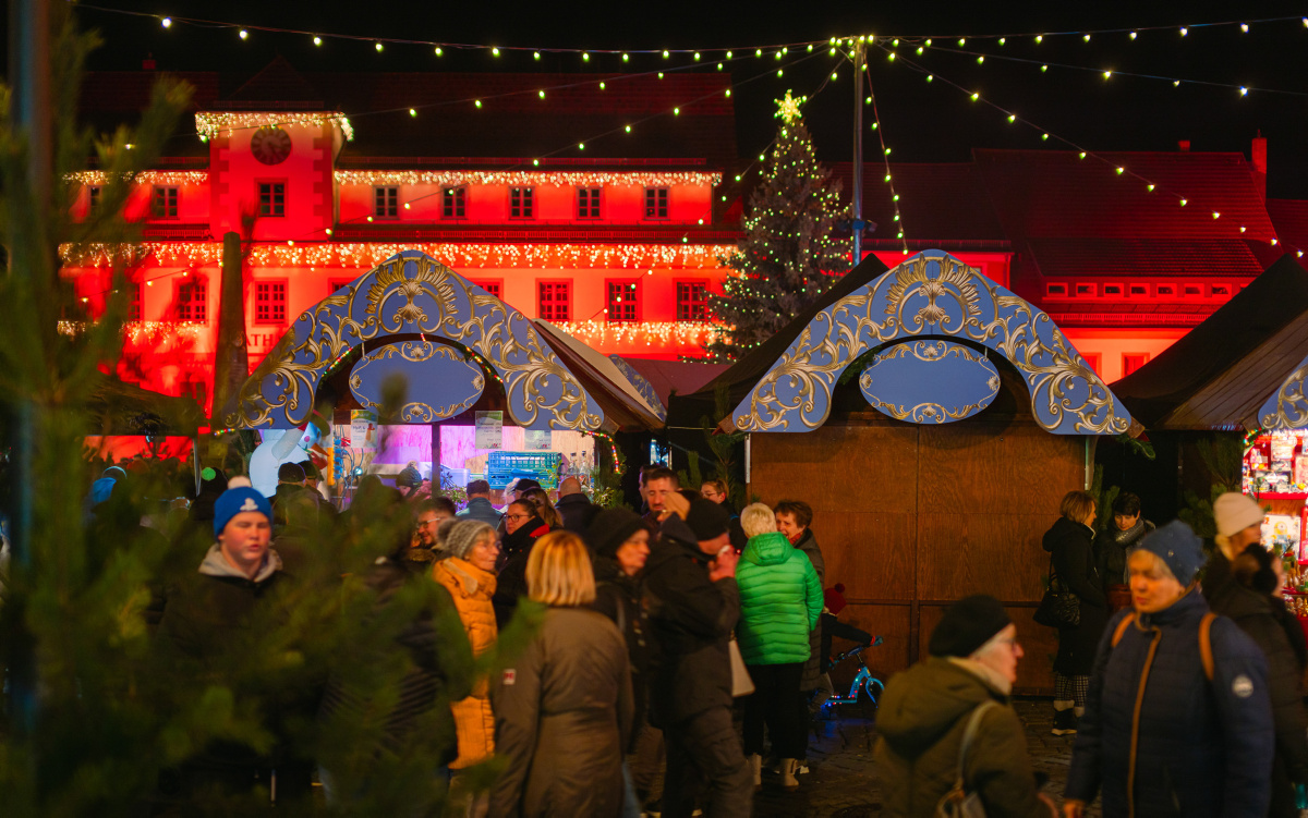 Vorweihnachtsstimmung in Hoyerswerdas Altstadt