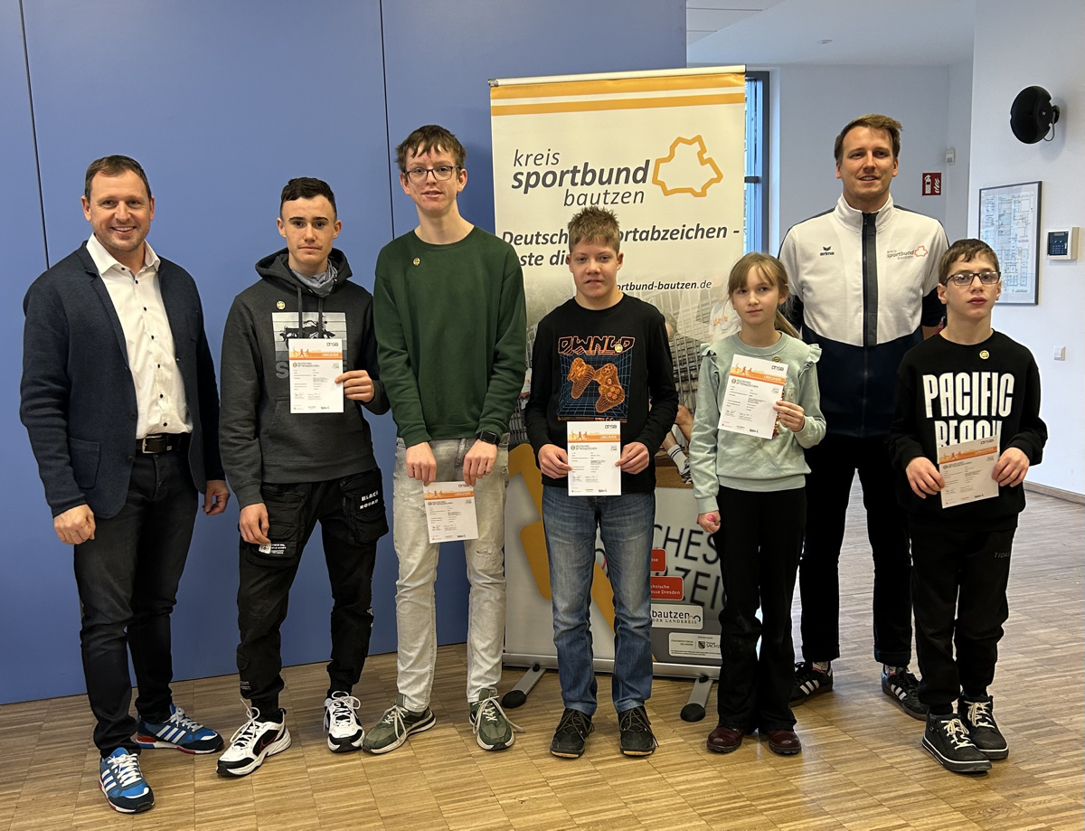 Sportabzeichen in die Schule gebracht