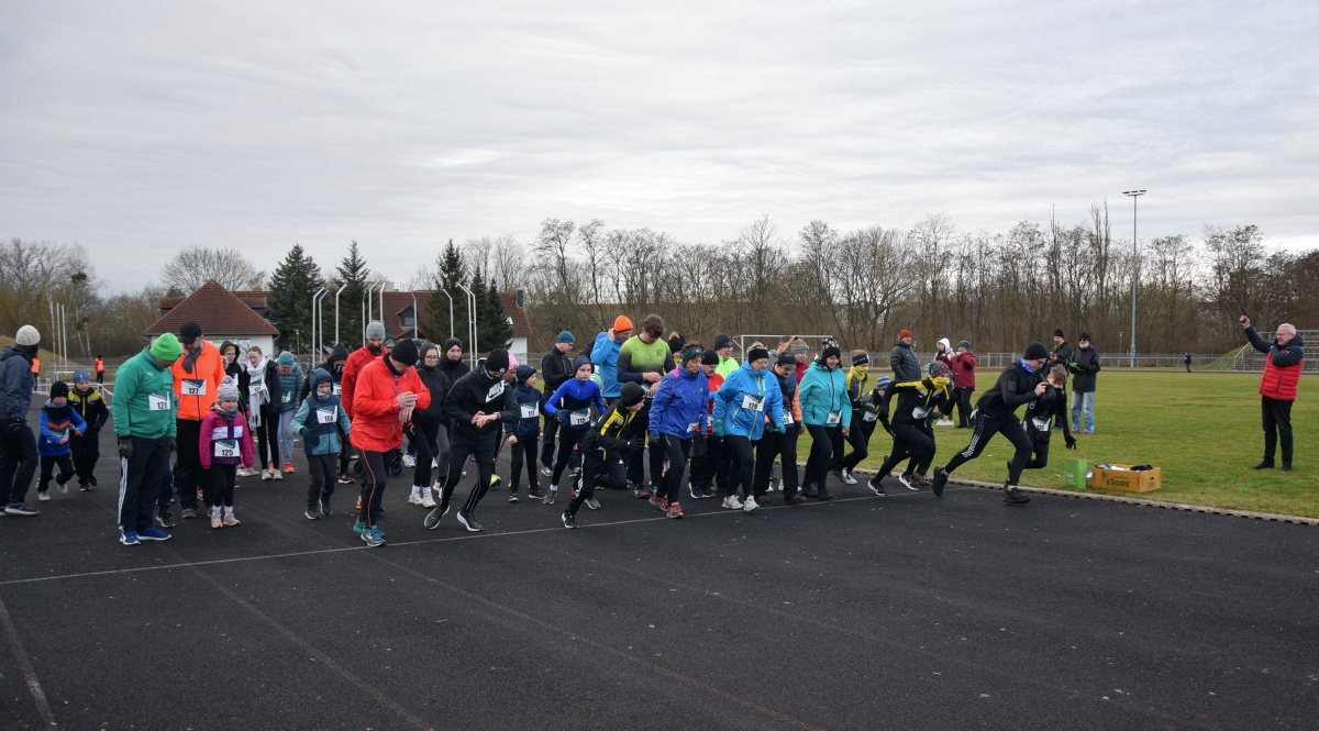 Neujahrslauf wieder im Sportforum