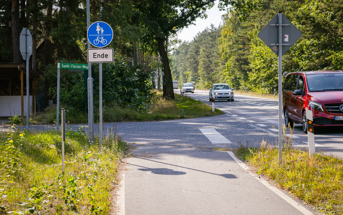 Baugrunduntersuchungen für Radweg-Verlängerung