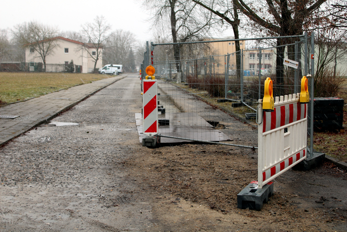 Gesperrt: Wo dieser Tage kein Durchkommen ist