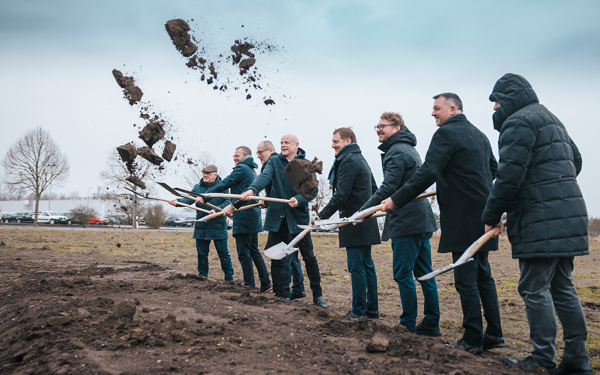 Spatenstich für Industriepark-Erweiterung