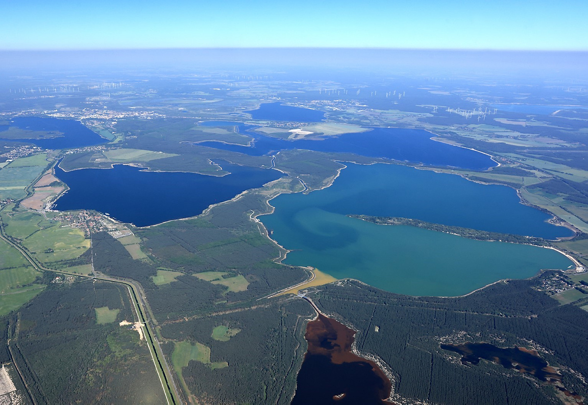 Der Großräschener See ist ab April nutzbar