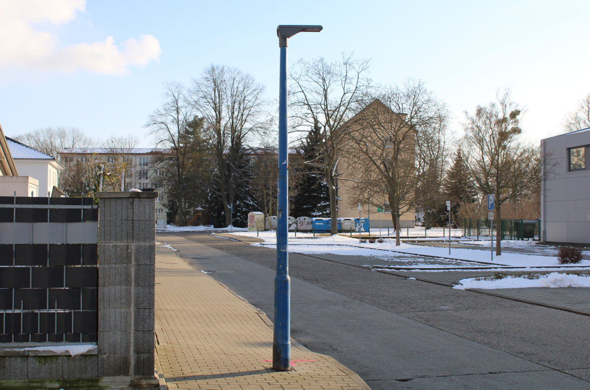 Neue Straßenlaternen für Teil der Curiestraße