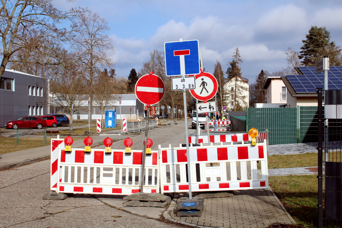 Gesperrt: Wo dieser Tage kein Durchkommen ist