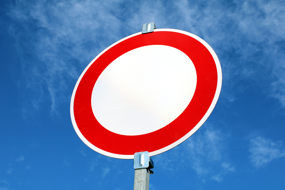 Gesperrt: Hier ist im Moment kein Durchkommen