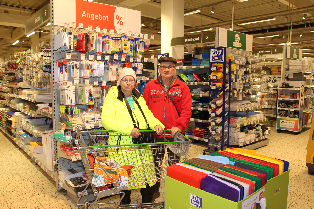 Malteser unterstützen beim Weg in den Supermarkt